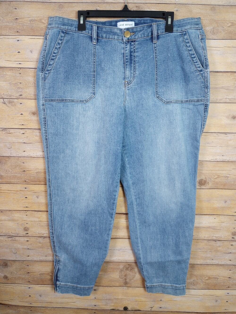 Lane Bryant Flex Magic Jeans 18 Boyfriend Mid Rise Signature Fit